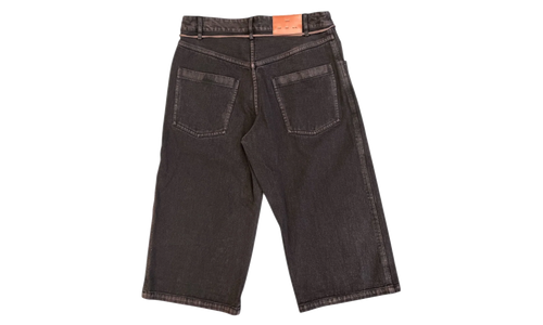 Long Denim Shorts "Black Fade Out" 261 MST055 FADEBLK