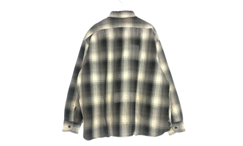 BerBerJin Check Flannel Shirt "Black" SM HR1 0000 C52