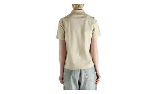 Equestrian Knight Cotton Polo Shirt WMNS "Limestone Beige" 8118496