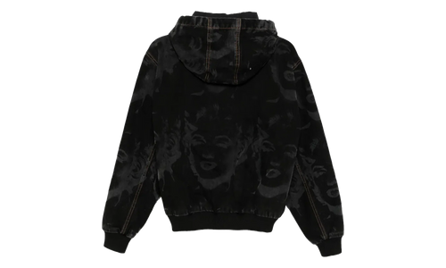 Marilyn Denim Workwear Jacket "Black" VAQ10J006