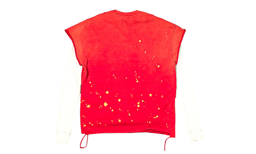 Luke Thermal Long Sleeve Tee Shirt "Red White" PS26TEE006 RED