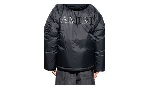 Hooded Down Jacket "Black" AMOUDO1002 001
