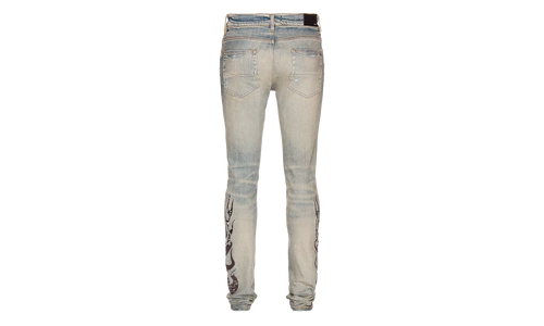 Bandana Flame Jeans "Clay / Indigo / Black" PS22MDS192 464