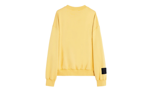 PRINTED COTTON SWEATSHIRT "Yellow" RU SS0016 J120 P24 810