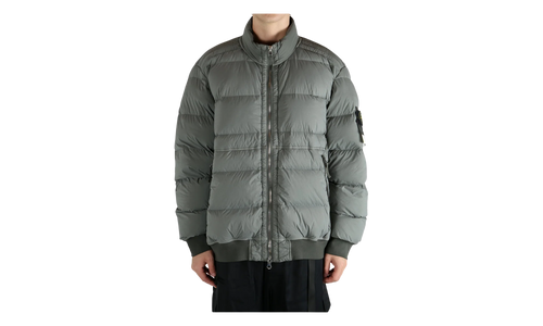 Urban Puffer Bomber Jacket "Cement" 4100039 S0028 V006B