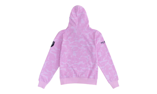 BAPE x Inter Miami CF Camo Pullover Hoodie "Pink" BIMCFCPHSP